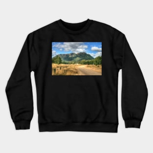 Gardens Of Stone ... With Red Truck Crewneck Sweatshirt